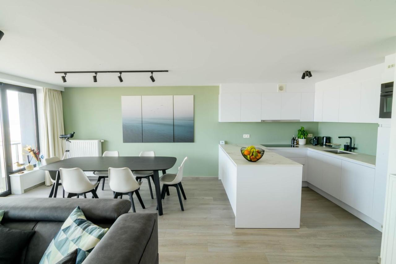 Premium Holidays - New Modern Apartment Oostkant With Seaview At Westende Middelkerke Bagian luar foto