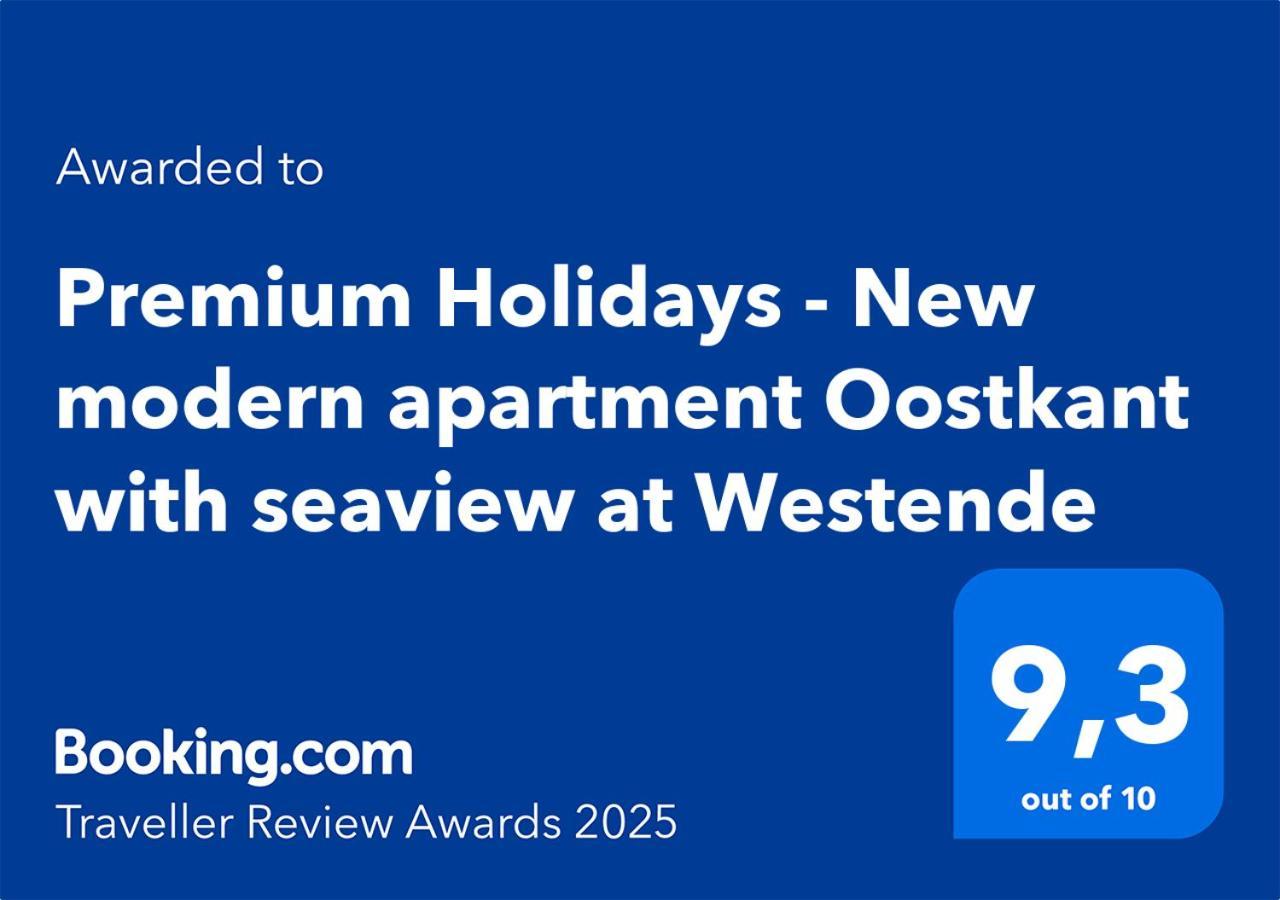 Premium Holidays - New Modern Apartment Oostkant With Seaview At Westende Middelkerke Bagian luar foto